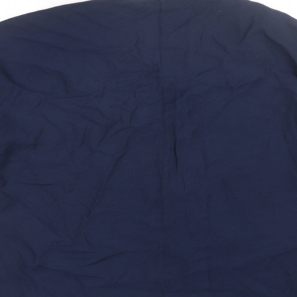 Marks and Spencer Womens Green Viscose Basic Blouse Size 12 V-Neck