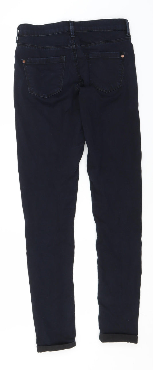 Topshop Womens Blue Cotton Jegging Jeans Size 26 in L26 in Regular