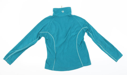 Mountain Hardwear Womens Blue Crew Neck Polyester Pullover Jumper Size S