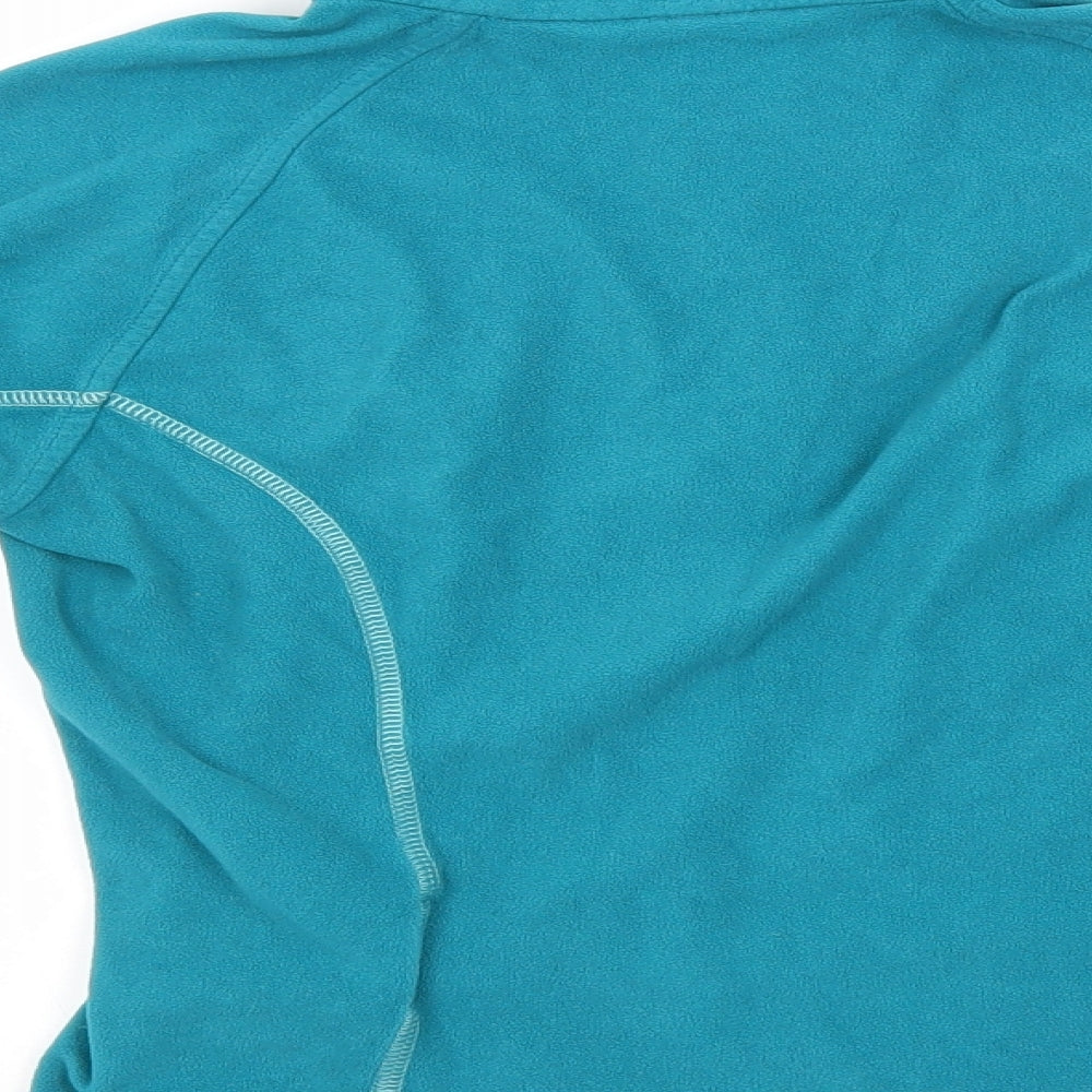 Mountain Hardwear Womens Blue Crew Neck Polyester Pullover Jumper Size S