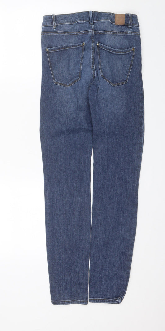 Sfera Womens Blue Cotton Skinny Jeans Size 8 L29 in Regular