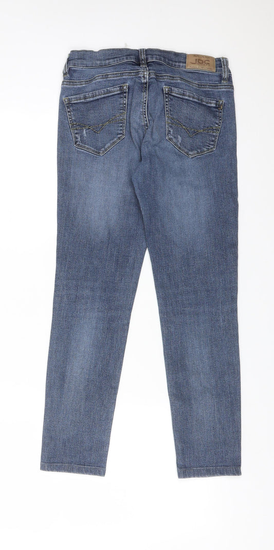 JDC Womens Blue Cotton Skinny Jeans Size 26 L25 in Regular
