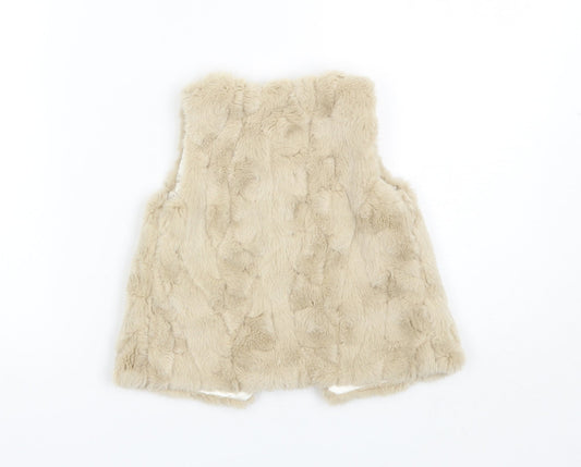 F&F Baby Beige Acrylic Shrug Jumper Size 18-24 Months