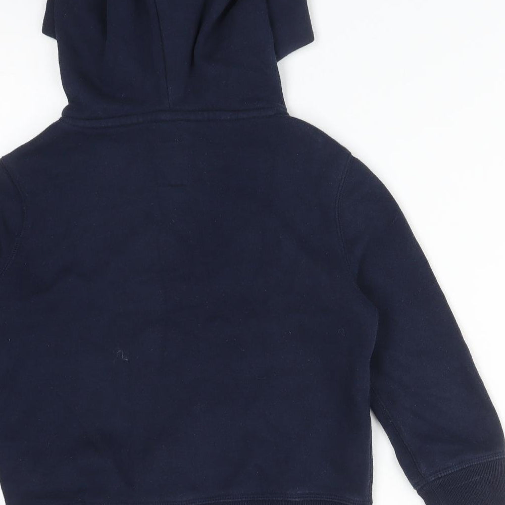 Gap Boys Blue Cotton Pullover Hoodie Size XS - GAP 8 FOOTBALL. 19-69