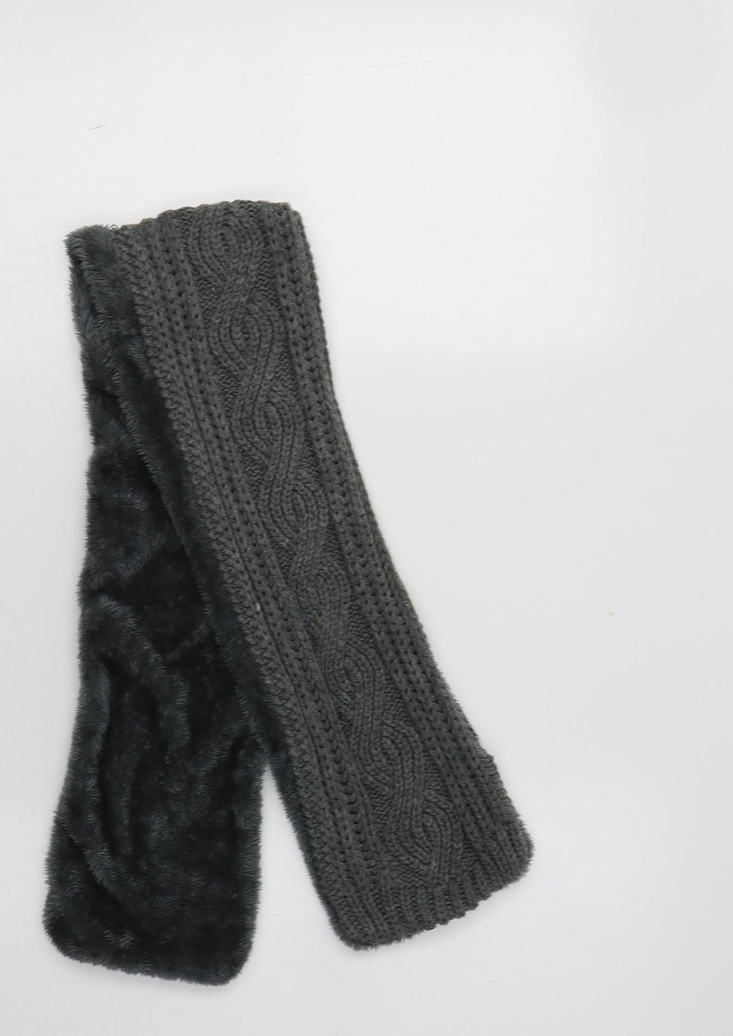 Matalan Boys Grey Polyester Scarf One Size