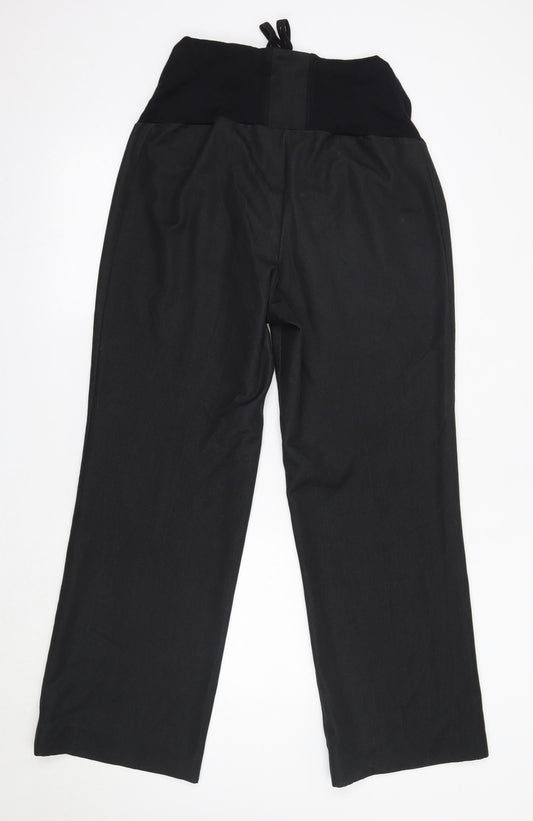 Gregz Womens Grey Viscose Dress Pants Trousers Size XL L30 in Regular