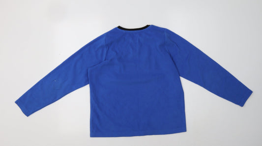 Matalan Boys Blue Polyester Pullover Sweatshirt Size 13 Years