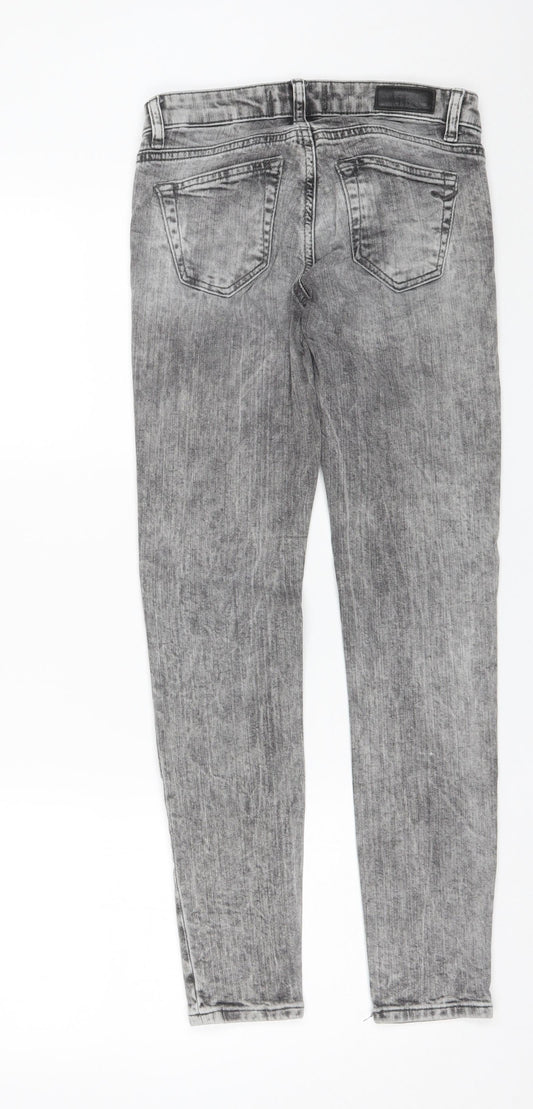 LTB Womens Grey Cotton Blend Skinny Jeans Size 25 in L28 in Regular