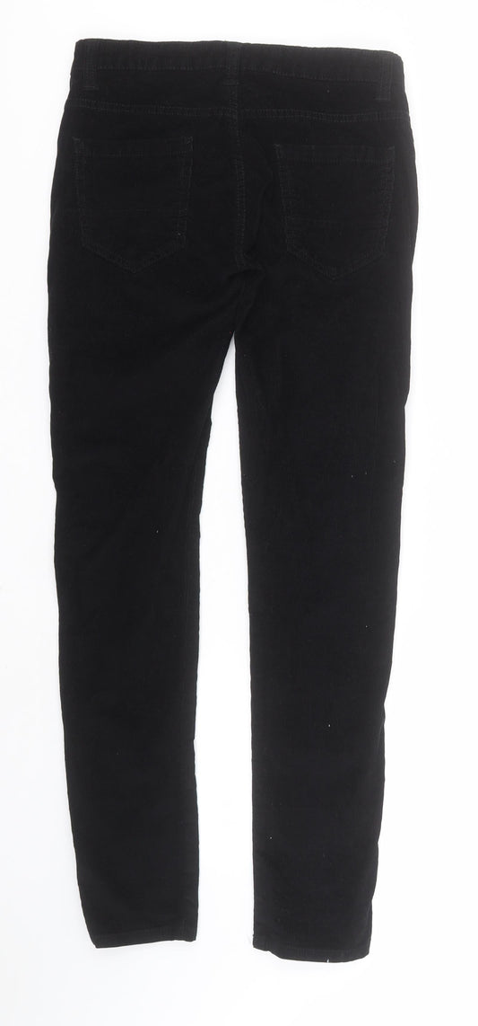 Primark Womens Black Cotton Jegging Jeans Size 28 L30 in Regular