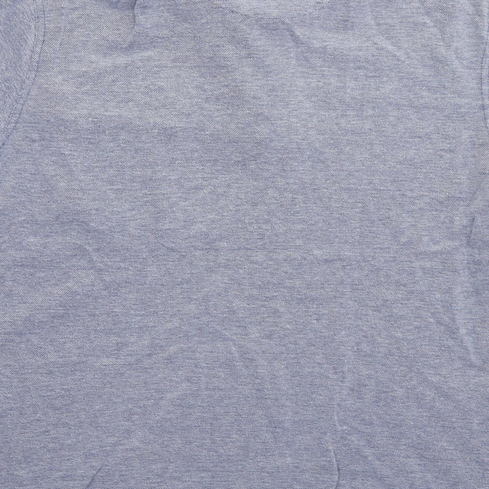 Manchester City Mens Blue Cotton Polo Size L Collared