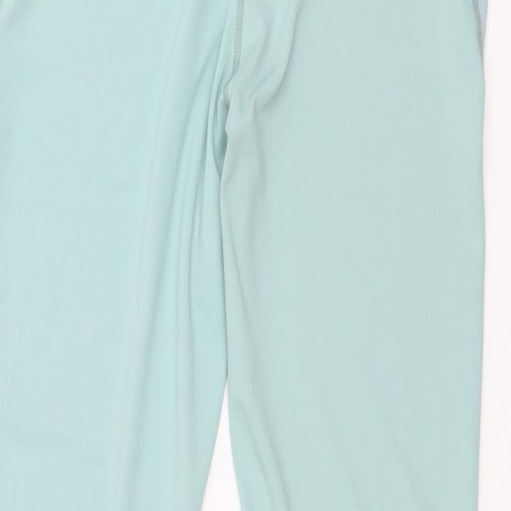 PRETTYLITTLETHING Womens Green Leggings Size M L26 in