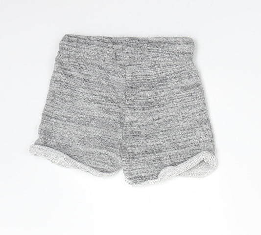 NEXT Boys Grey Cotton Cropped Trousers Size 6-9 Months