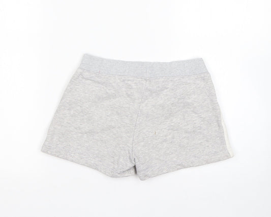 Miss Olypus Girls Grey Cotton Sweat Shorts Size 9-10 Years Regular