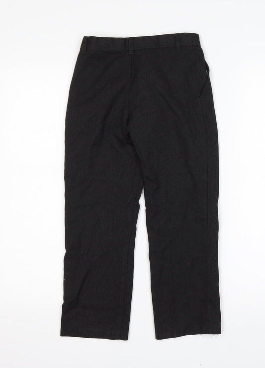 George Boys Grey Polyester Dress Pants Trousers Size 6-7 Years Regular