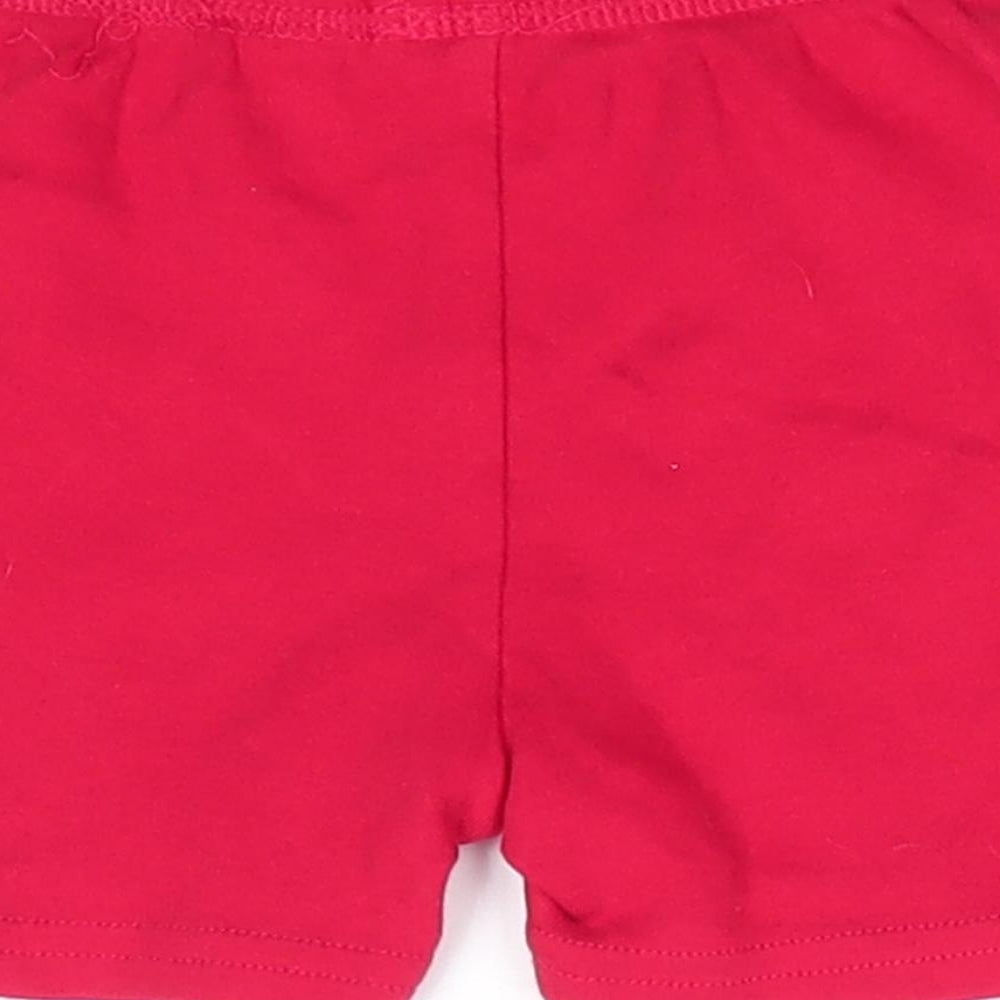 George Boys Red Cotton Cropped Trousers Size 6-9 Months - Shorts