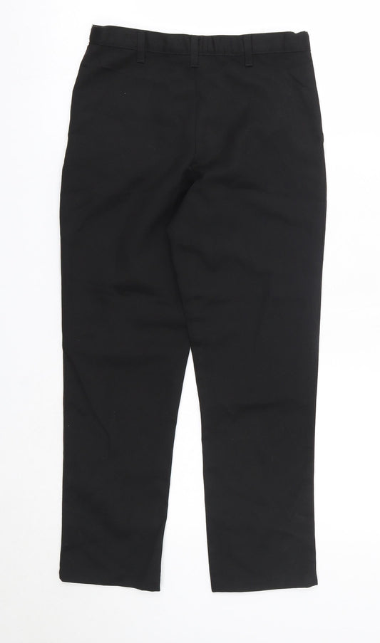 George Boys Black Polyester Dress Pants Trousers Size 9-10 Years Regular