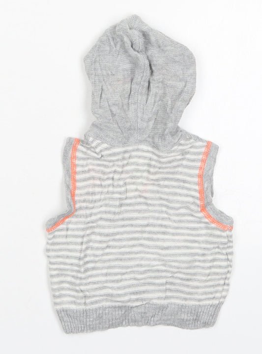 George Boys Multicoloured Striped Acrylic Pullover Jumper Size 0-3 Months Pullover