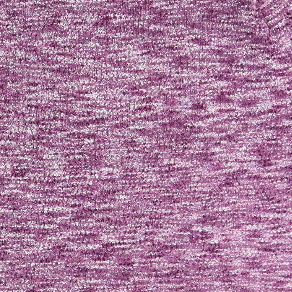 BM Womens Purple Round Neck Acrylic Pullover Jumper Size L