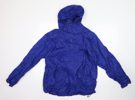 bagamac Mens Blue Rain Coat Coat Size S