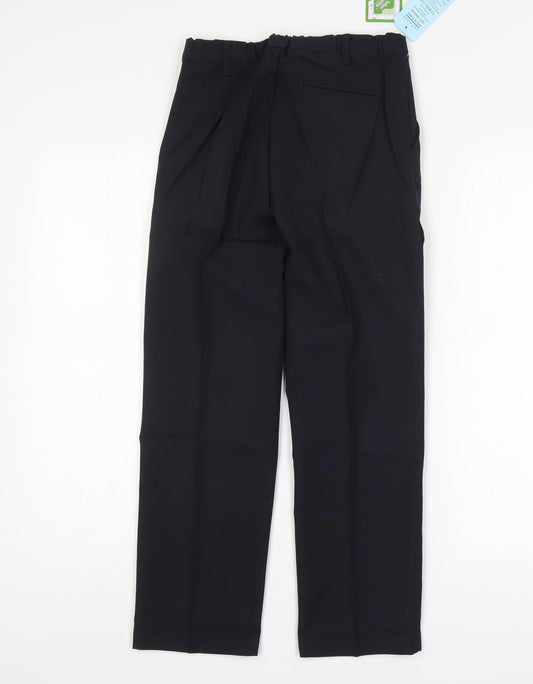 Lily& Dan Boys Blue Polyester Dress Pants Trousers Size 9 Years Regular