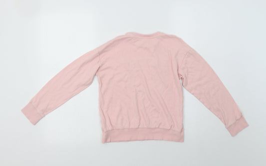 George Girls Pink Cotton Top Pyjama Top Size 9-10 Years