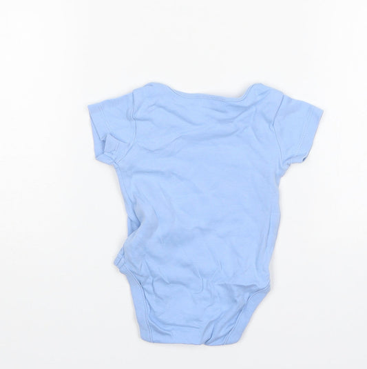 NEXT Boys Blue Cotton Leotard One-Piece Size 3-6 Months