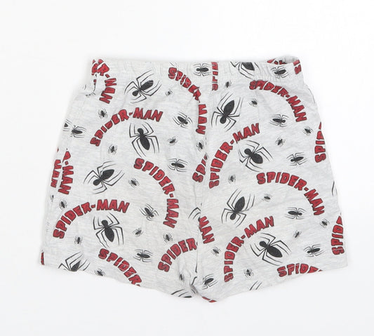 Primark Boys Grey Cotton Sweat Shorts Size 2-3 Years Regular - Spiderman Pyjama Pants