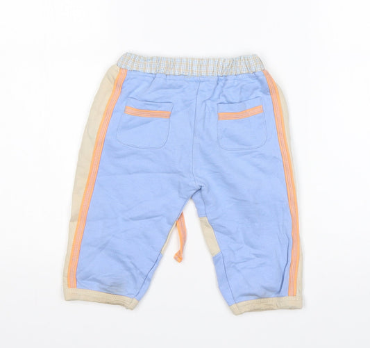 Dani Boys Multicoloured Cotton Sweatpants Trousers Size 12 Months