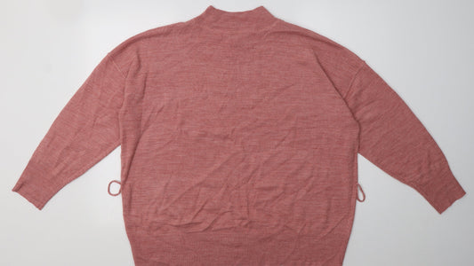 Debenhams Womens Pink Acrylic Pullover Sweatshirt Size 18 Pullover