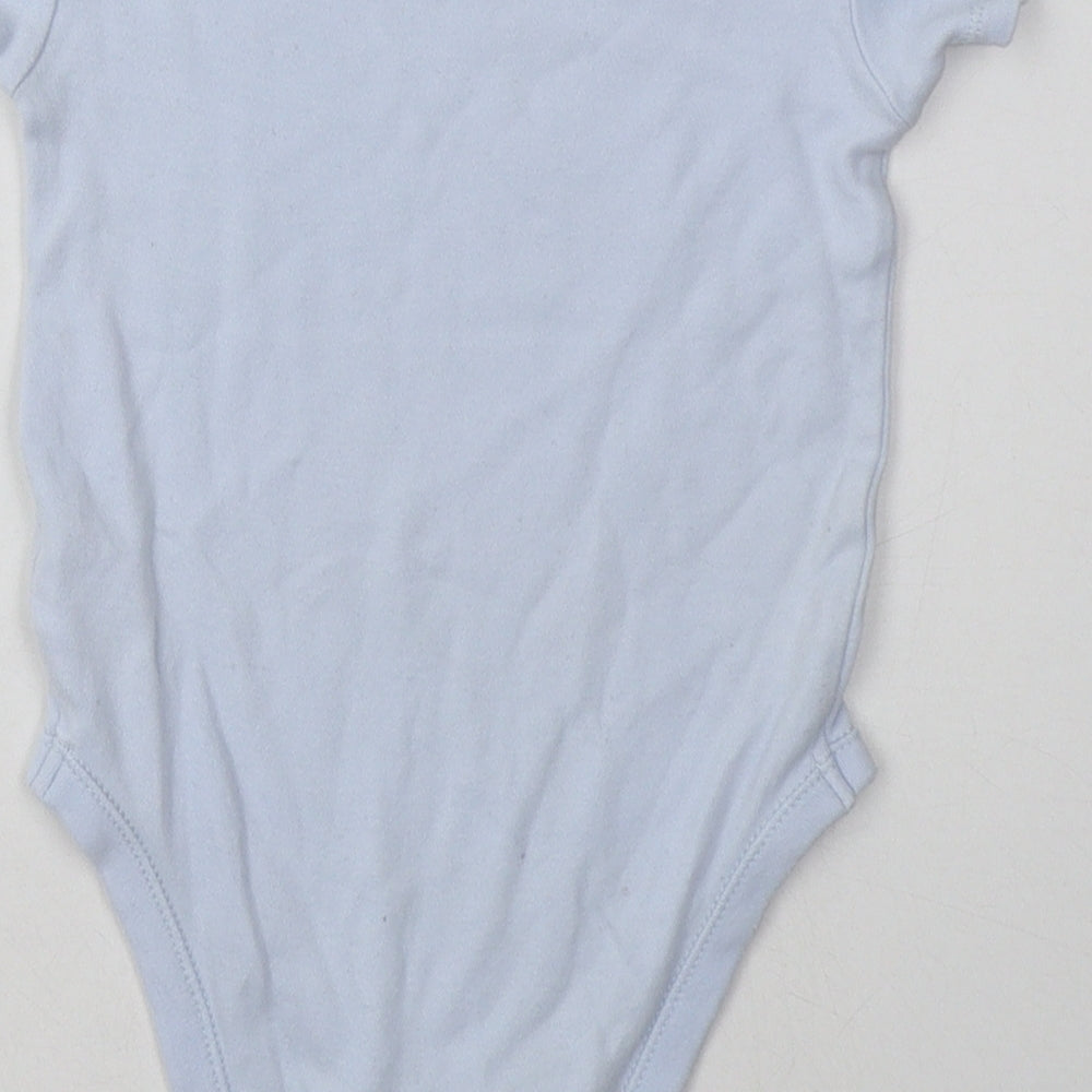 Nutmeg Boys Beige Cotton Babygrow One-Piece Size 12-18 Months Buckle