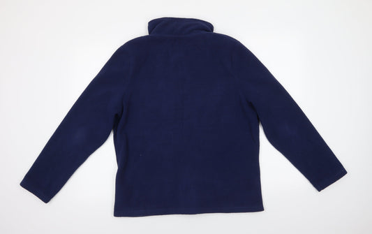 Betty Kay Womens Blue Jacket Size M Zip