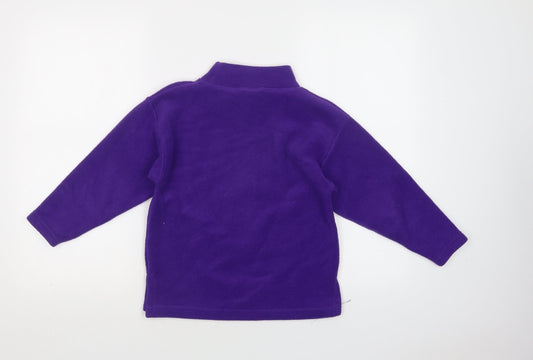 Griffin Girls Purple Polyester Pullover Sweatshirt Size 7-8 Years
