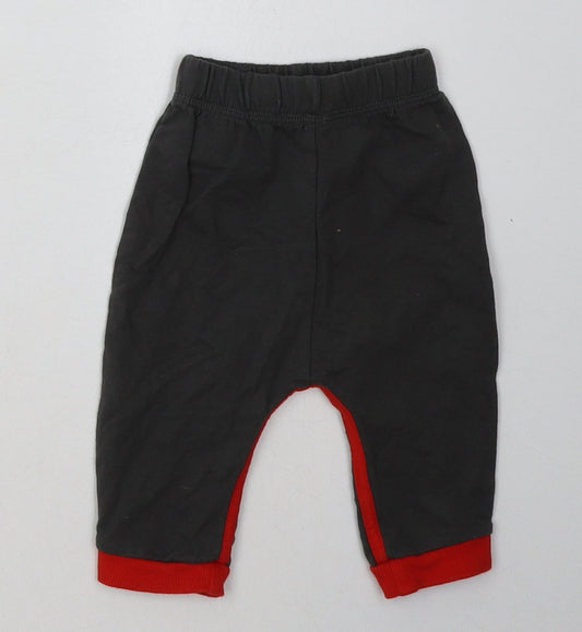 George Boys Grey Cotton Capri Trousers Size 3-6 Months - The Rolling Stones