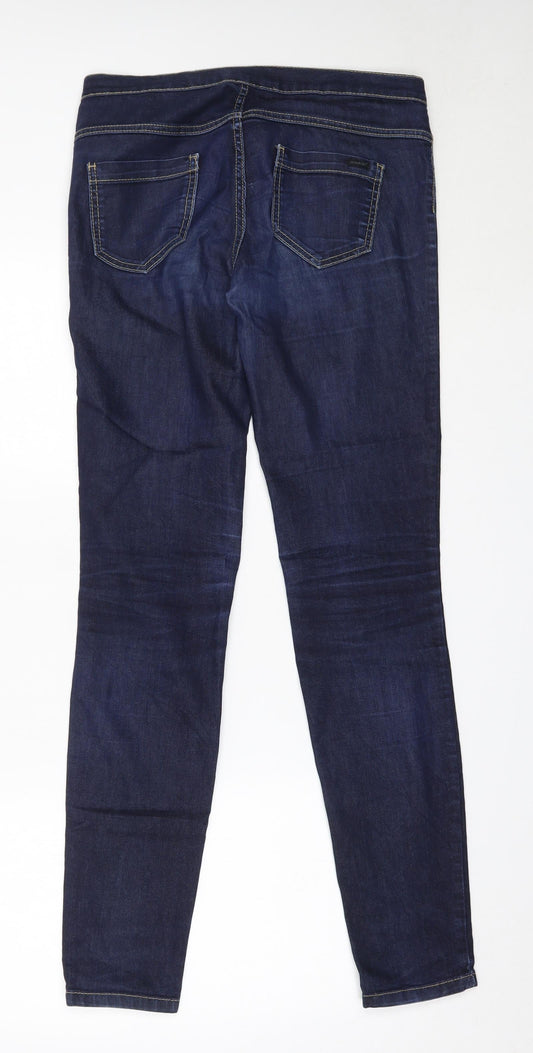 Only Womens Blue Cotton Skinny Jeans Size 28 in L32 in Regular