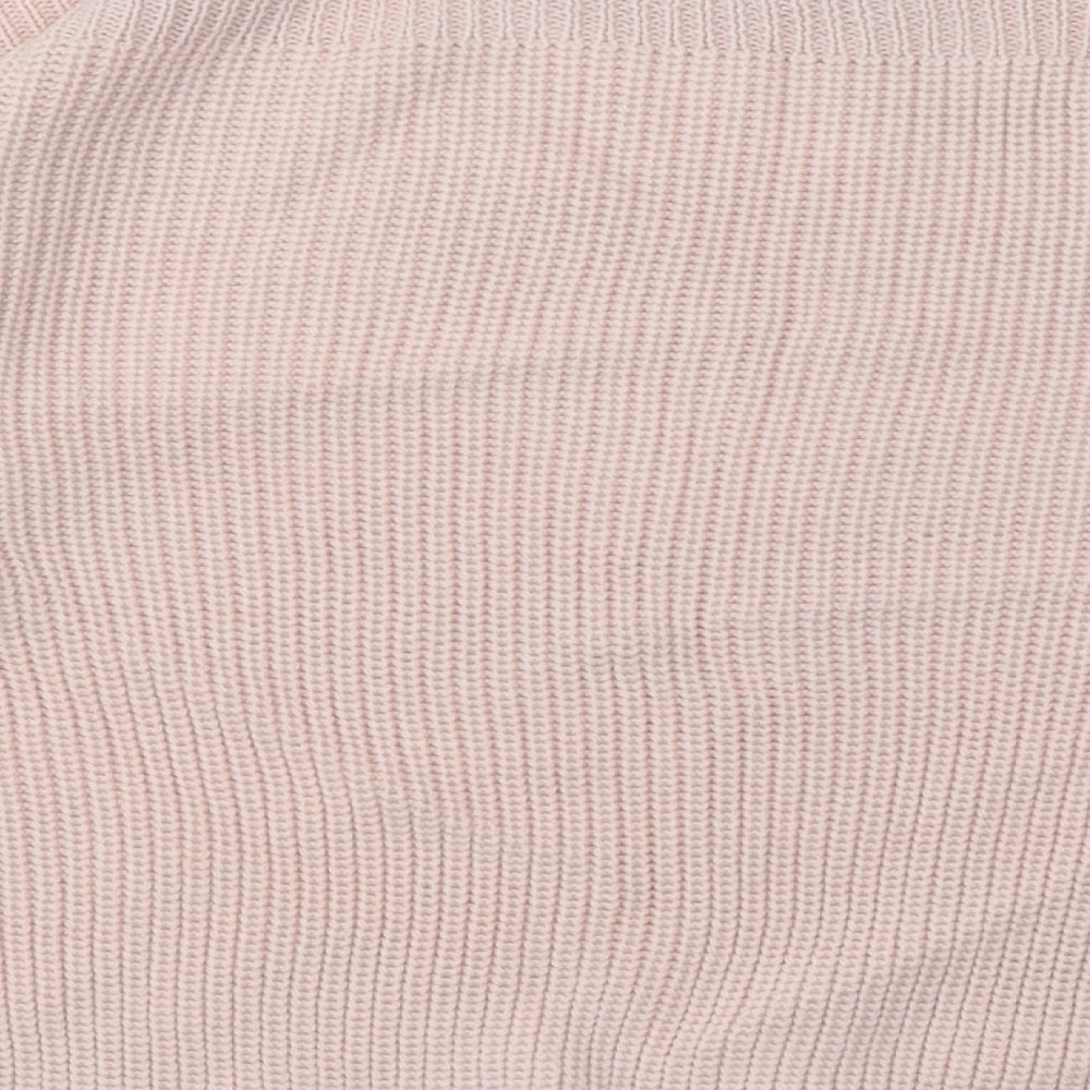 Marks and Spencer Womens Pink Acrylic Pullover Sweatshirt Size L Pullover