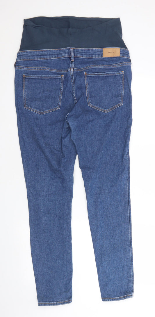 &Denim Womens Blue Cotton Skinny Jeans Size 36 in L28 in Regular