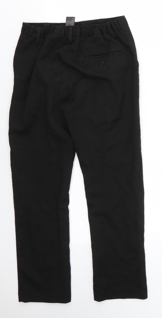 NEXT Boys Black Polyester Dress Pants Trousers Size 11 Years Regular
