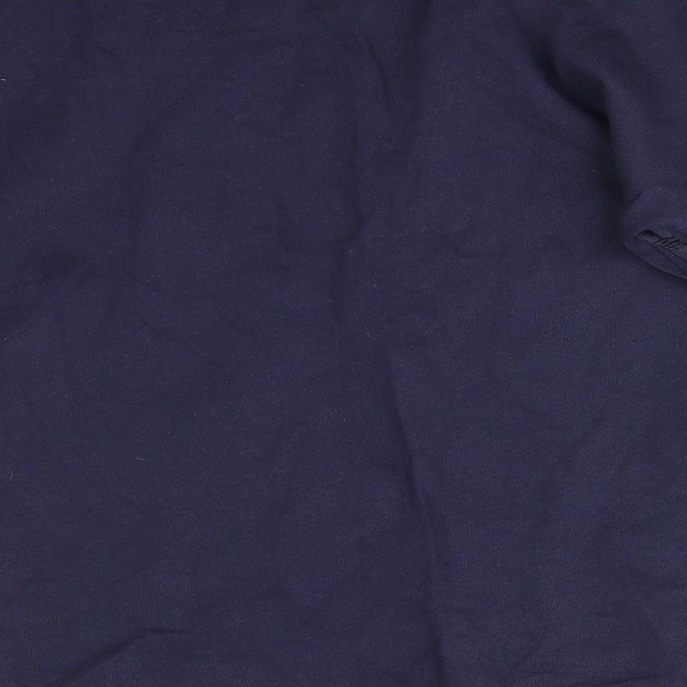 NEXT Womens Blue Round Neck Viscose Pullover Jumper Size 10