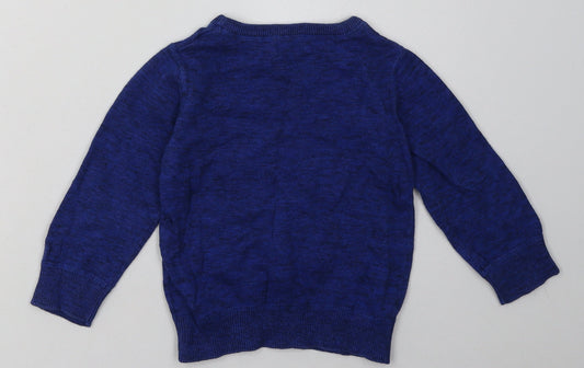 NEXT Boys Blue Coir Pullover Sweatshirt Size 3 Years Pullover