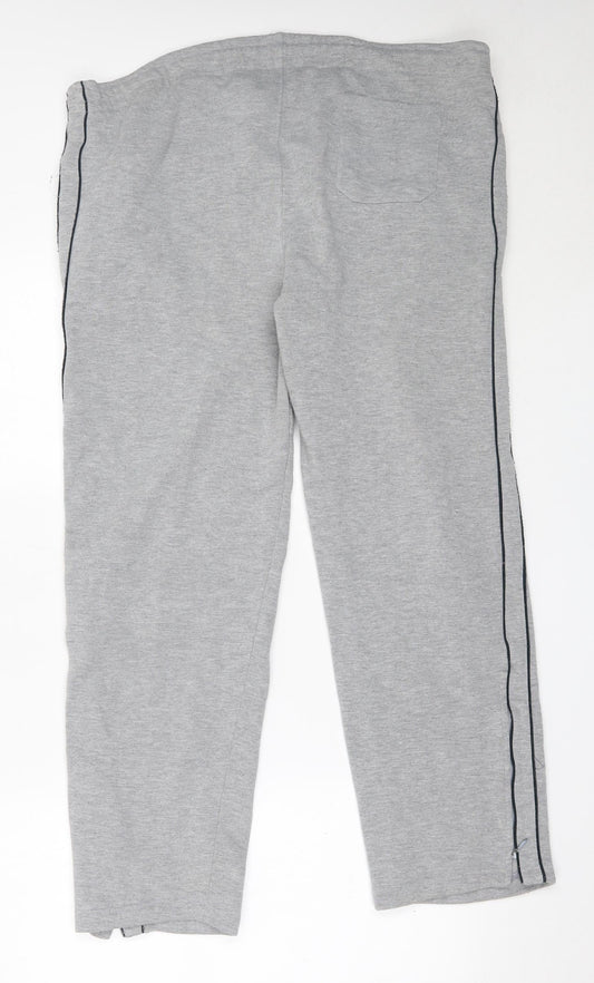 Jac Mens Grey Cotton Sweatpants Trousers Size M L29 in Regular