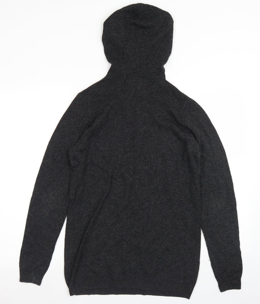 ASOS Mens Black Cotton Pullover Hoodie Size XS