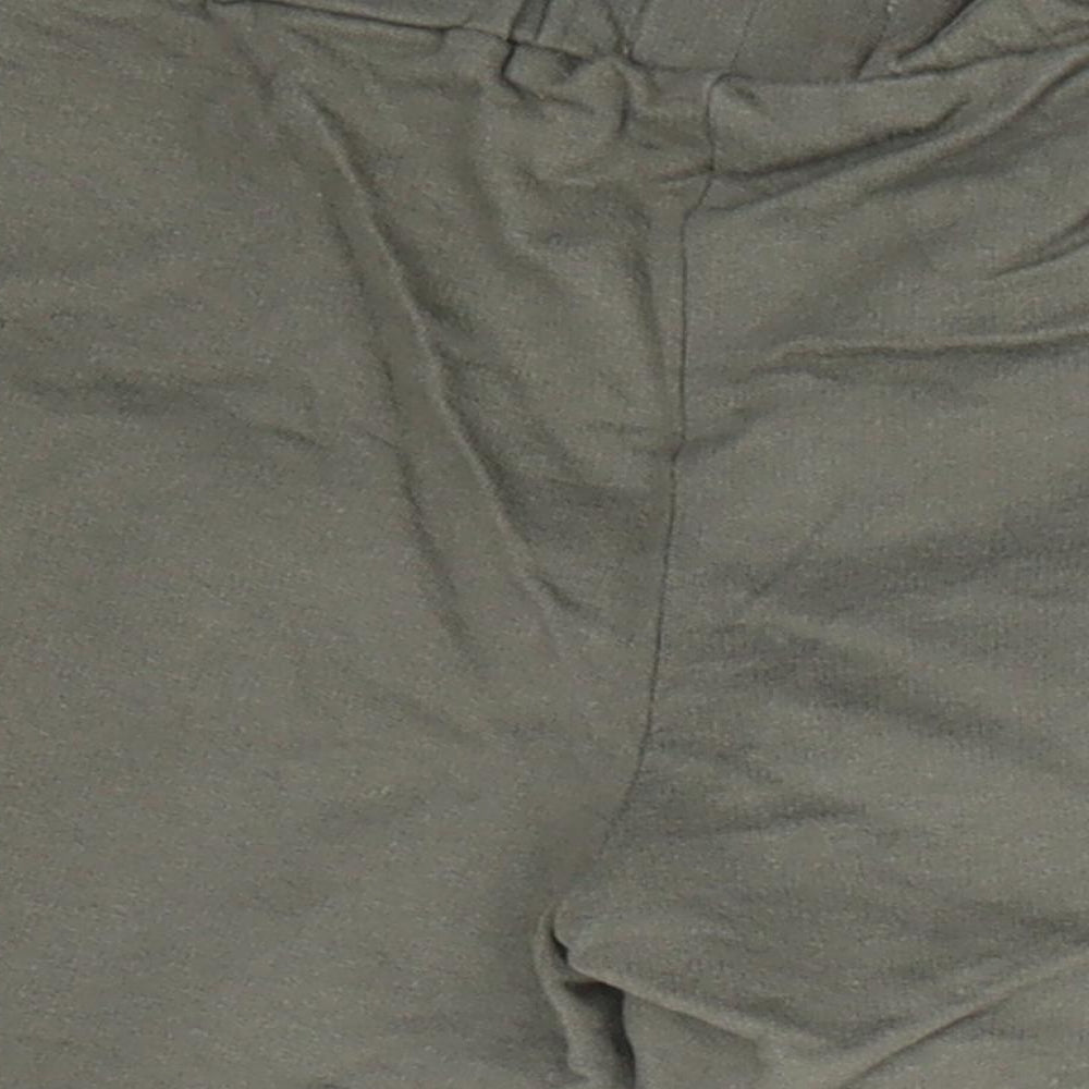 Lee Cooper Boys Green 100% Cotton Sweat Shorts Size 4 Years Regular