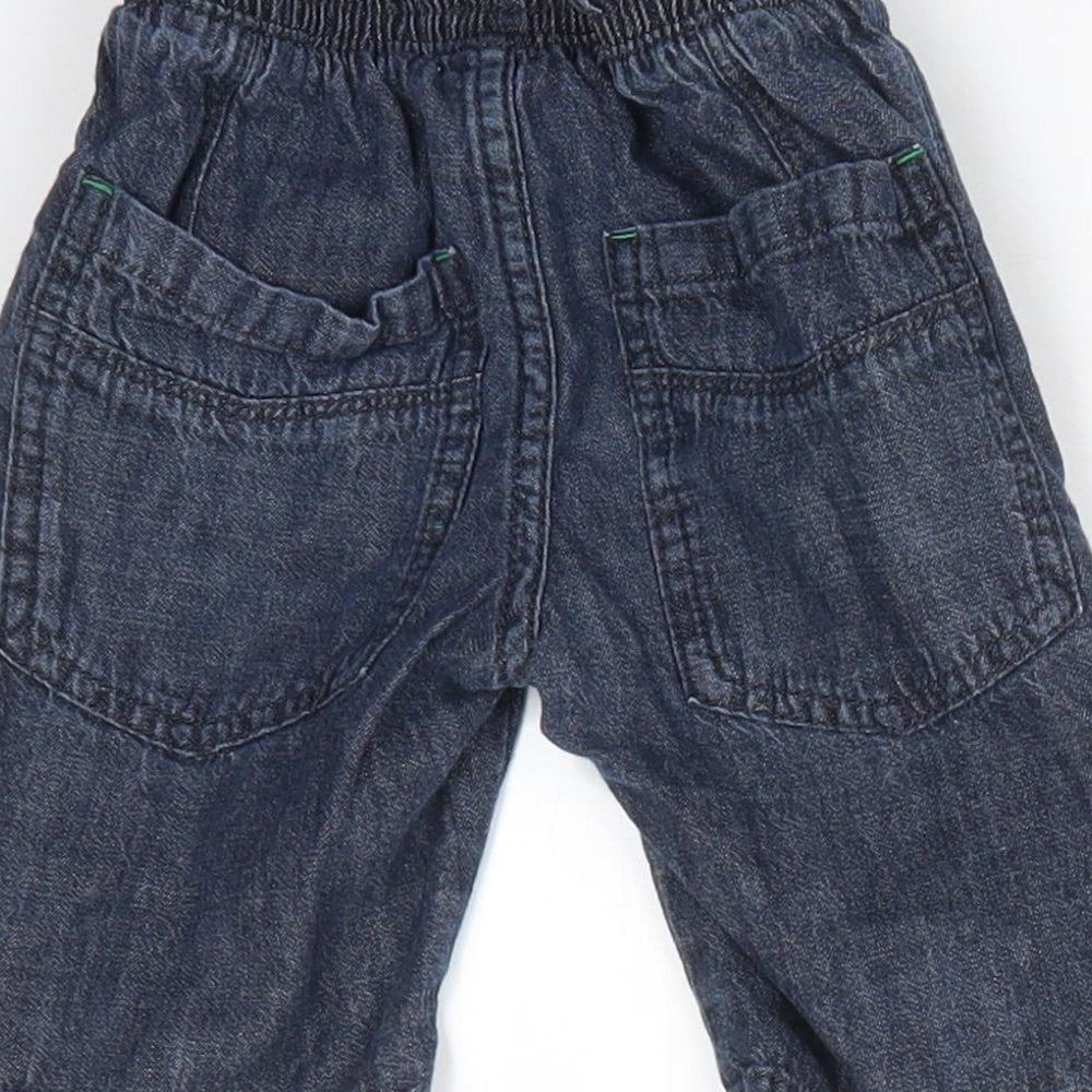 NEXT Boys Blue 100% Cotton Sweat Shorts Size 4 Years Regular