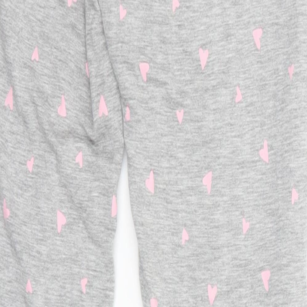 Cynthia Rowley Womens Grey Polka Dot Viscose Jogger Trousers Size XS L29 in Regular - Sleepwear