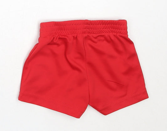 EURO2020 Boys Red Polyester Cropped Trousers Size 6-9 Months - wales uefa euro 2020