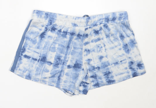 Lucky Brand Womens Blue Polyester Hot Pants Shorts Size S Regular