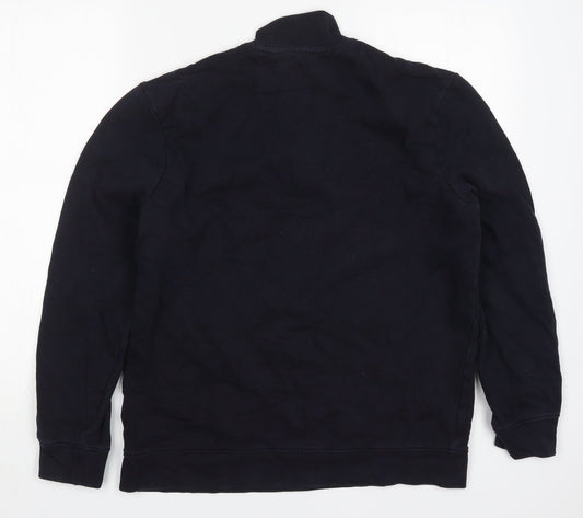 MVP Mens Blue Cotton Pullover Sweatshirt Size M