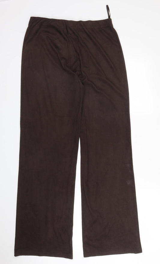 Fenn Wright Manson Womens Brown  Polyester Trousers  Size L L31 in Regular