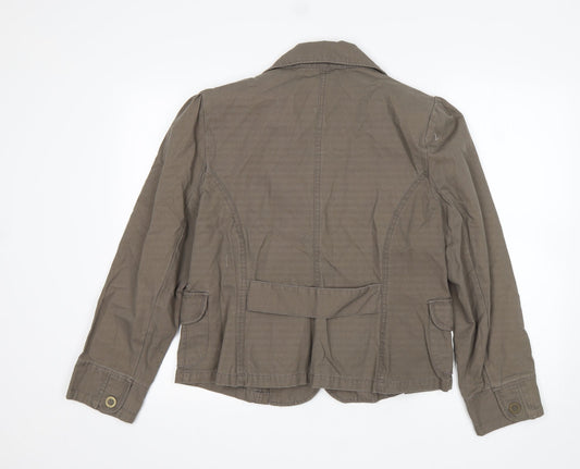 Dorothy Perkins Womens Brown Jacket Size 18