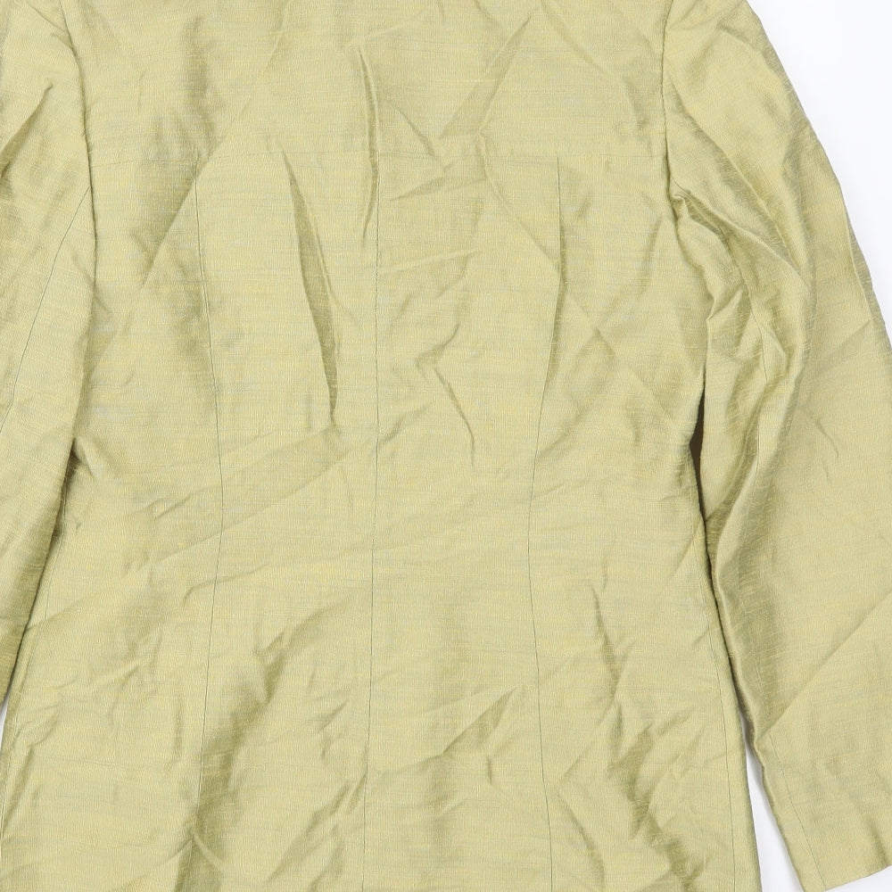 George Womens Green Jacket Size 12 Button